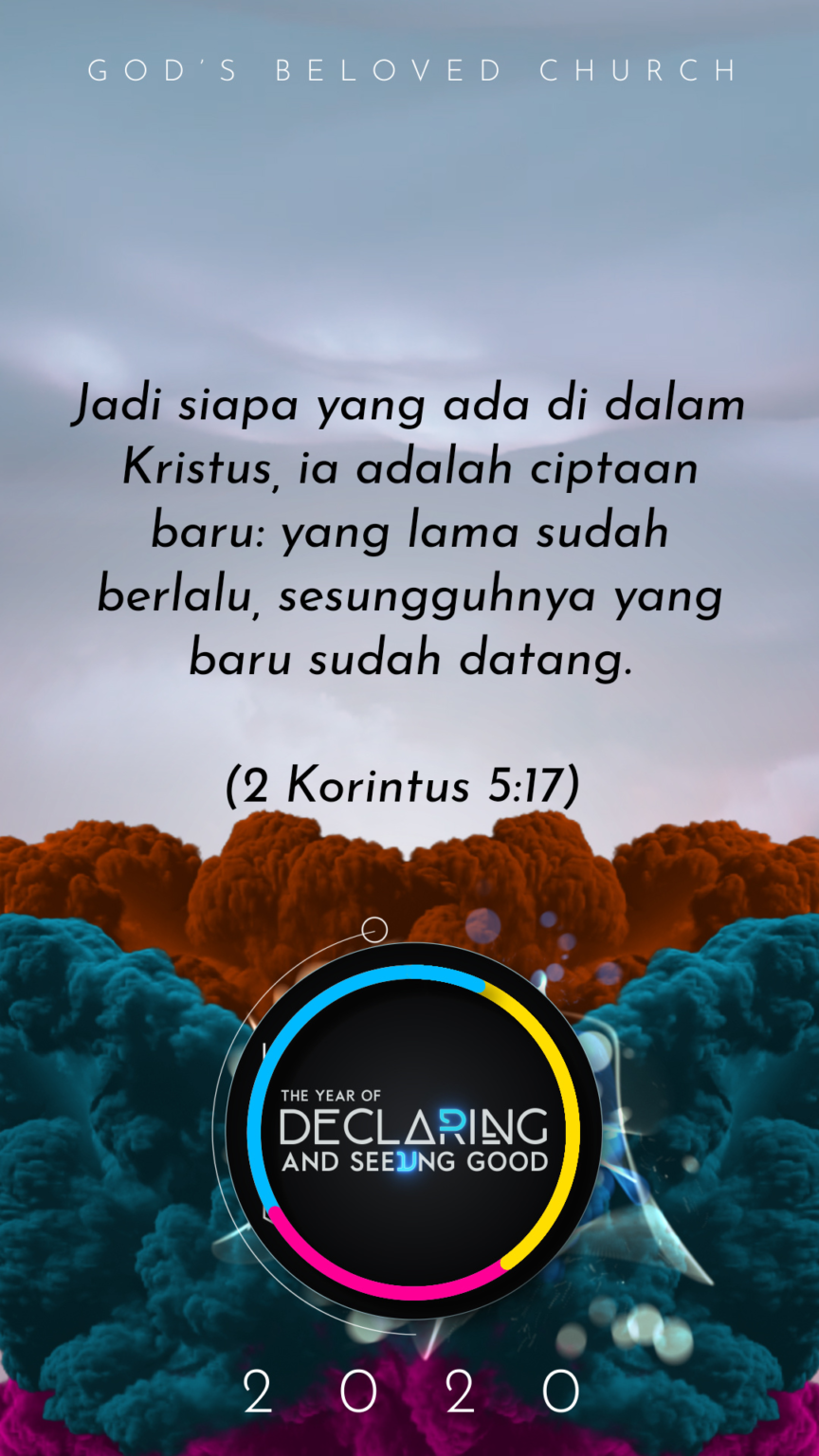 Ayat Renungan Mingguan 2 Korintus 5:17 - God's Beloved Church